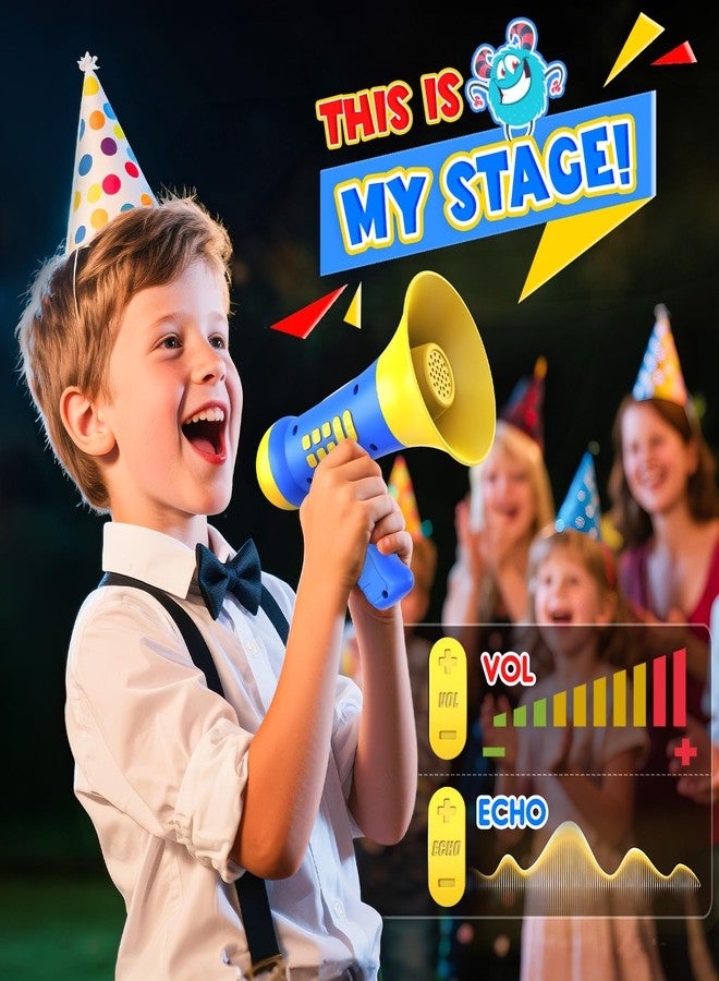 Windidi Rechargeable Voice Changer for Kid, Mini Megaphone,Toys for 3,4,5,7,8,9 Years Old Boy Girl Birthday Gifts, Microphone for Kids,Outdoor Games for Kids with Funny Sound Effects, Recording, Echo Function - Image 2